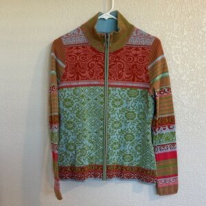 Colorful Merino Wool Sweater